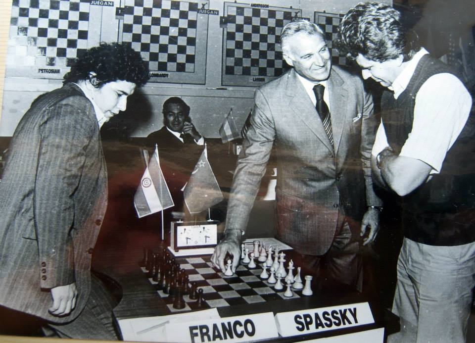 Franco, Panno,  Cacciatore (Intendente de Buenos Aires), Spassky
Buenos Aires 1979