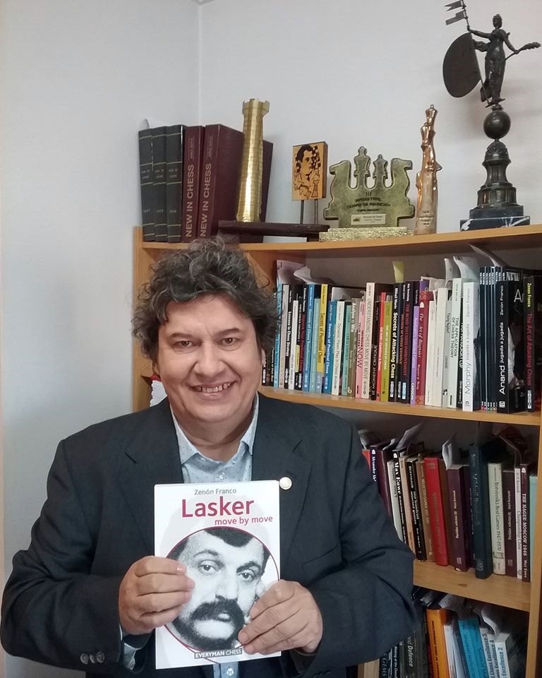 Lasker MBM y su autor, GM Zenón Franco Ocampos