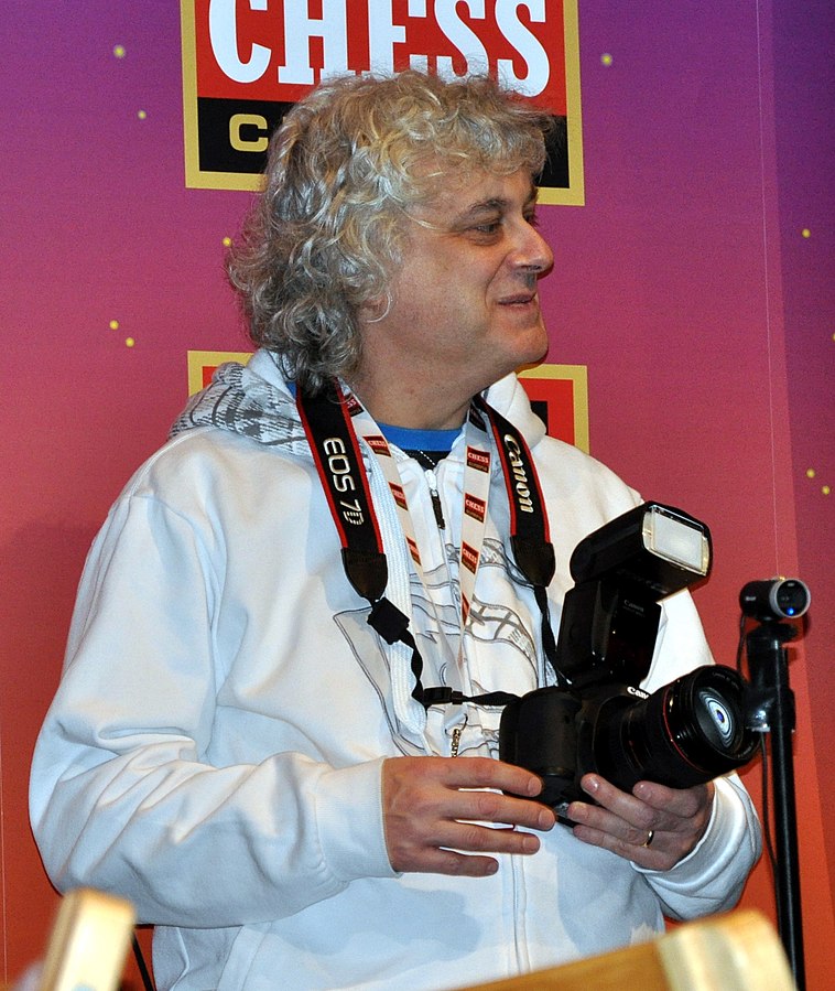 John Nunn, London Chess Classic 2010 Foto Paweł Grochowalski