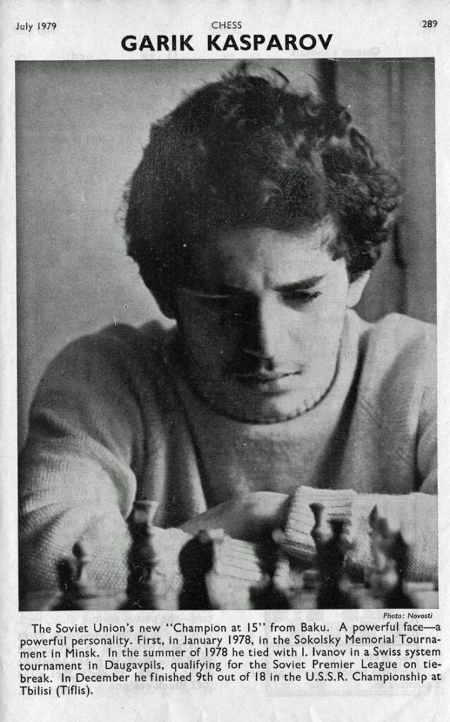 Banja Luka
Kasparov en Banja Luka 1979
Foto © Revista Chess