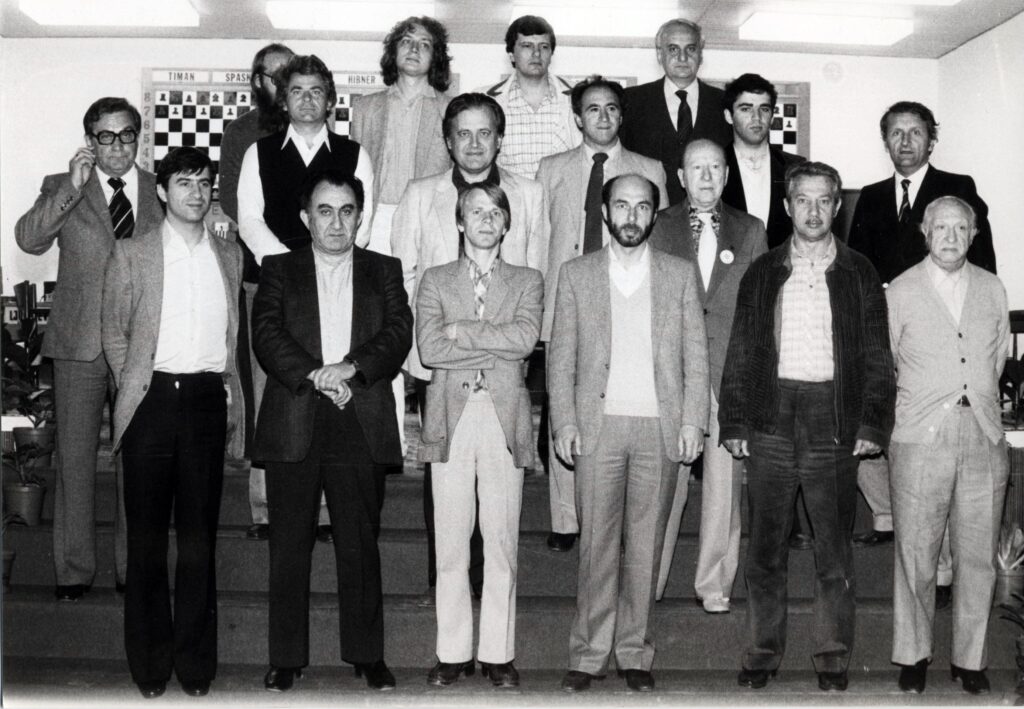 Kasparov en su camino ascendente
Torneo de Bugojno 1982