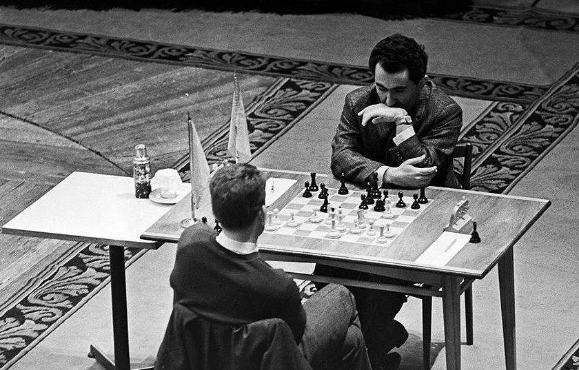 Primer match Petrosian vs. Spassky, Moscú 1966
Partida 11 Foto
Novosti Press