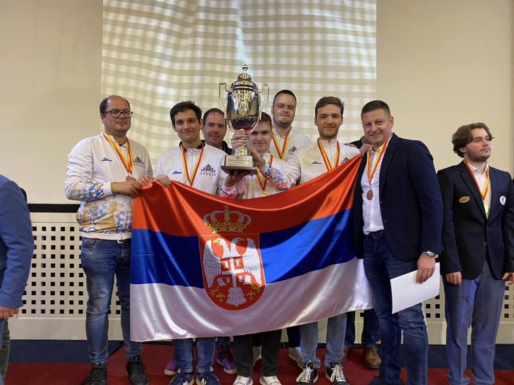 Serbia, Campeona del Campeonato de Europa por Equipos 2023
Foto ECU